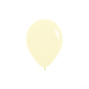 Ballon Pastel Mat Geel R10