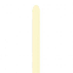 Modelleer Ballon 260 Pastel Mat Geel