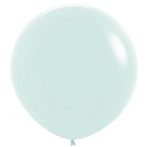 Ballon Pastel Mat Groen R36