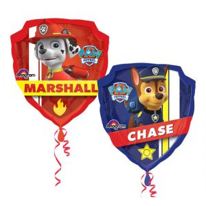 Folieballon Paw Patrol Marshall en Chase