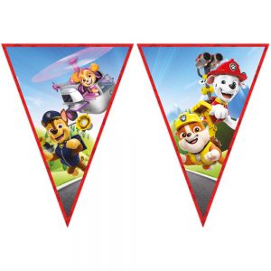 Folieballon Paw Patrol Chase XL 75 x 68 cm in schildvorm