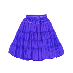 Petticoat 2-laags blauw