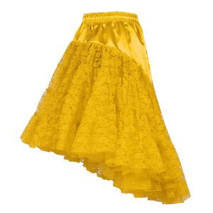 Petticoat lang geel