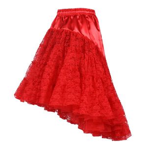 Petticoat lang rood