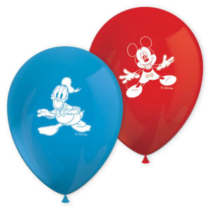 Mickey Mouse ballonnen 28 cm (8 stuks) | Helium geschikt