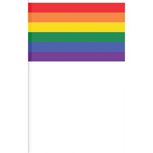 Zwaaivlag Regenboog Papier