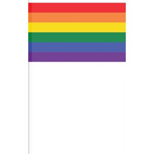 Zwaaivlag Regenboog Papier