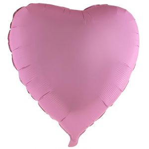 witte hart folieballon 75 cm beschrijfbaar helium hartjes ballon