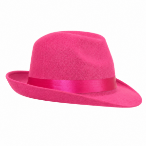 Roze Trilby Hoed