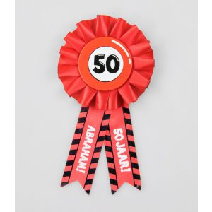 Party Rozet 50 jaar Abraham