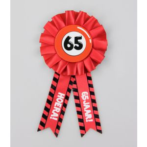 Party Rozet 65 jaar 