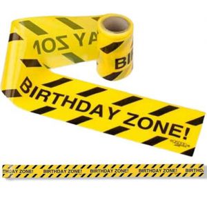 Afzetlint Birthday Zone