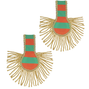 Schouder Epaulette Kruikenstad Gestreept
