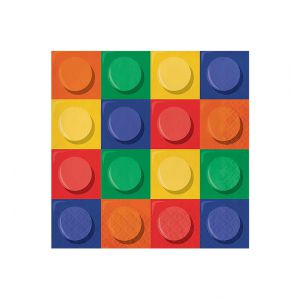 Servetten Block Party (16 stuks)