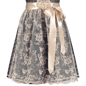 Oktoberfest Kanten Schort Star Collection Champagne XL