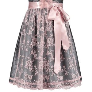 Oktoberfest Kanten Schort Star Collection Roze XL