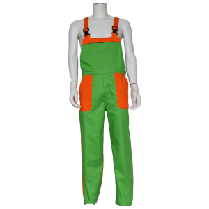 Tuinbroek Kruikenstad Oranje/Groen