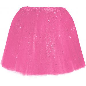 Petticoat Neon Roze met Glitter