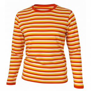Dorus shirt gestreept geel/rood/wit