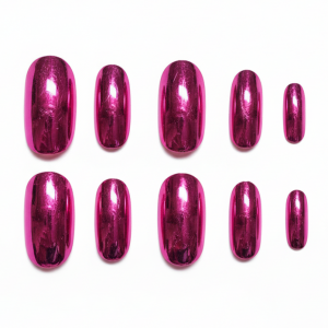 Nagels Metalic Roze