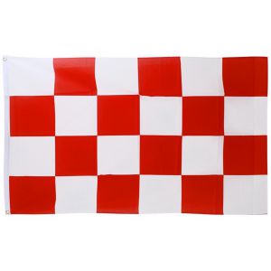 Vlag Brabant Rood/Wit 150x90cm