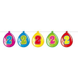 Vlaggenlijn Balloonshape 2 jaar