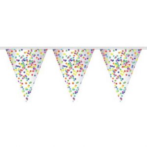 Vlaggenlijn Confetti