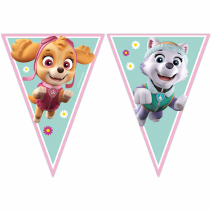 Vlaggenlijn Paw Patrol Skye & Averest