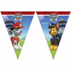 Vlaggenlijn Paw Patrol Chase en Marshall