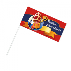 zwaaivlagje Sinterklaasfeest per stuk