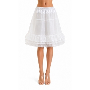 Petticoat Wit 4-laags 65 cm