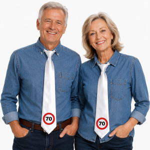 witte stropdas 70 jaar kopen