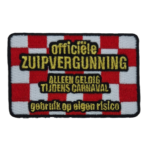 Embleem Brabant Nr. 323 Zuipvergunning