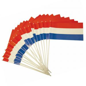 Zwaaivlag Nederland 50 stuks