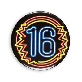 Neon Badge 16 | De Feestspecialist XXL