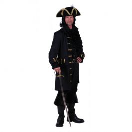 Heren Jas James Alday zwart De Feestspecialist XXL